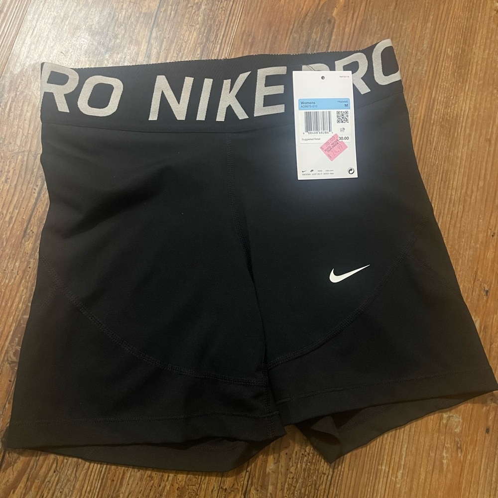 Nike Pro Women's Athletic Black Shorts